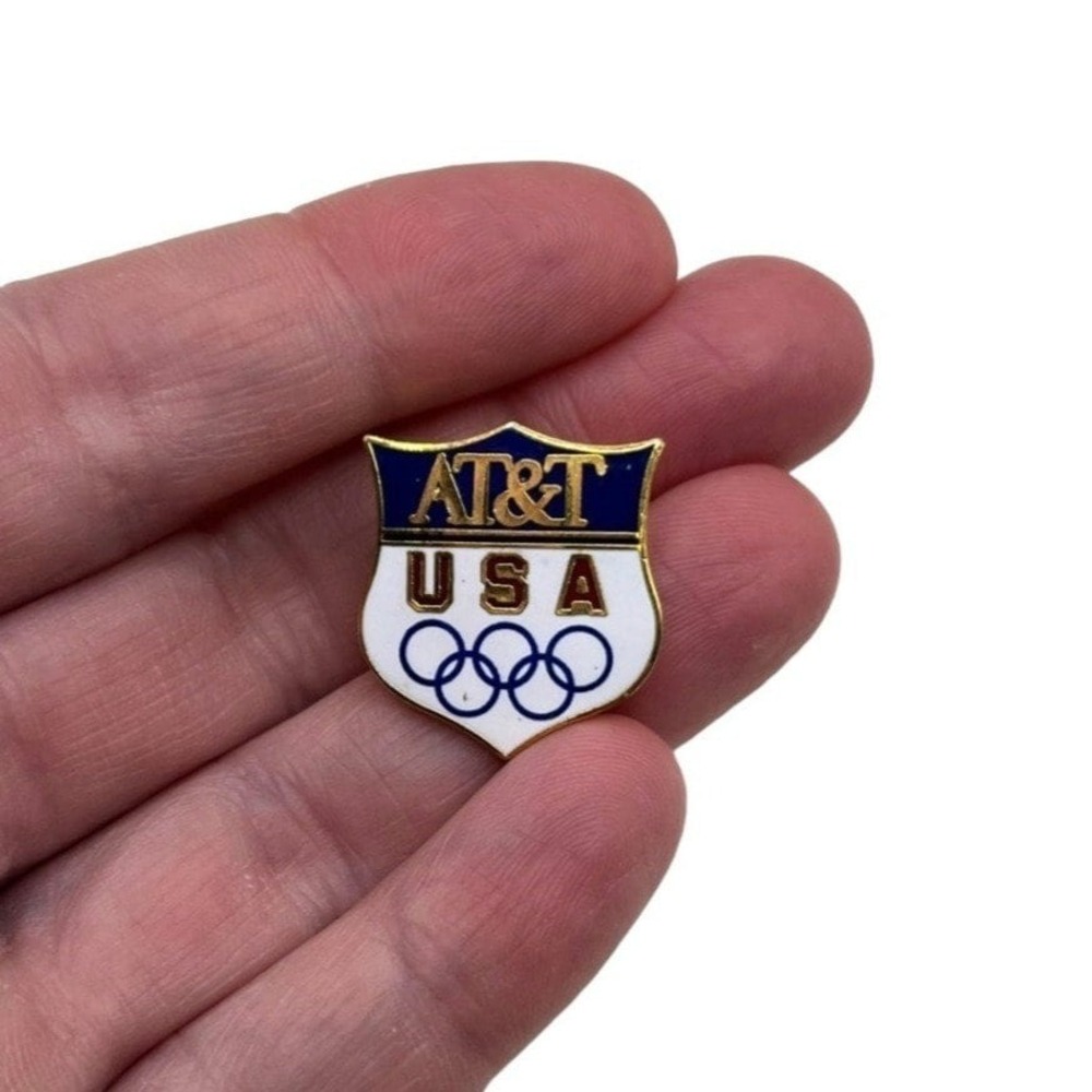 Olympics AT&T Partner Team USA Olympic Hat or Lapel Pin